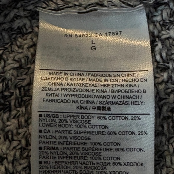 Banana Republic Cotton Blend Knit Sweater with Layered Hem - Picture 9 of 11